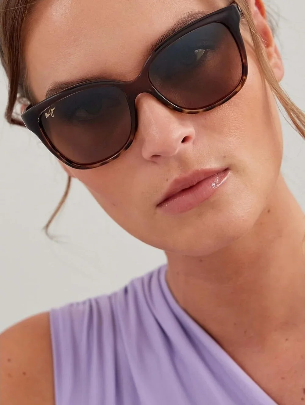 NEW! Maui Jim Women's Starfish Polarized Cat Eye Sunglasses w/Case